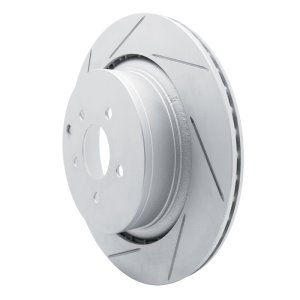 Infiniti QX70 Brake Rotor (1) - Rear Left - DFC - Slotted Geoperformance - `09-`24