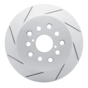 Lexus LS430 Brake Rotor (1) - Rear Left - DFC - Slotted Geoperformance - `01-`06