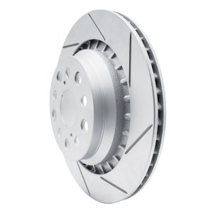 Lexus LS600h Brake Rotor (1) - Right Rear - DFC - Slotted Geoperformance - `07-`17