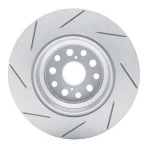 Lexus LS600h Brake Rotor (1) - Right Rear - DFC - Slotted Geoperformance - `07-`17