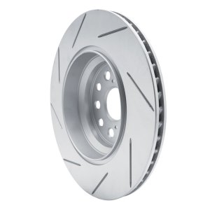 Lexus LS600h Brake Rotor (1) - Right Rear - DFC - Slotted Geoperformance - `07-`17