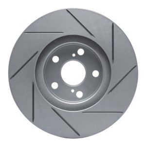 Pontiac Vibe Brake Rotor (1) - Front Left - DFC - Slotted Geoperformance - `00-`10