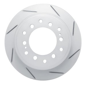Lexus GX470 Brake Rotor (1) - Rear Right - DFC - Slotted Geoperformance - `01-`09