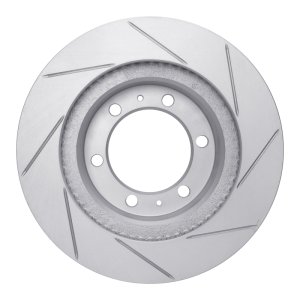 Toyota Tacoma Brake Rotor (1) - Front Left - DFC - Slotted Geoperformance - `03-`23