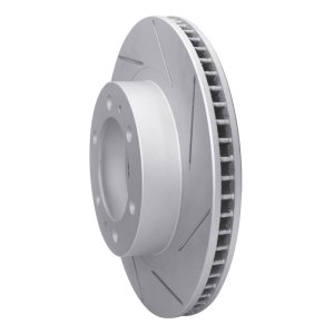 Toyota Tacoma Brake Rotor (1) - Front Right - DFC - Slotted Geoperformance - `03-`23