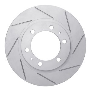 Toyota Tacoma Brake Rotor (1) - Front Right - DFC - Slotted Geoperformance - `03-`23