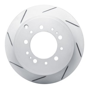 Lexus LX570 Brake Rotor (1) - Rear Left - DFC - Slotted Geoperformance - `07-`22