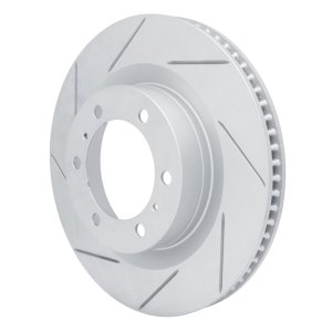 Lexus GX460 Brake Rotor (1) - Front Left - DFC - Geoperformance Slotted - `10-`24