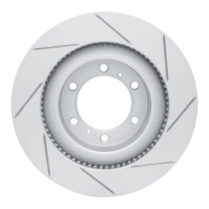 Lexus GX460 Brake Rotor (1) - Front Left - DFC - Geoperformance Slotted - `10-`24
