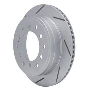 Lexus GX460 Brake Rotor (1) - Rear Left - DFC - Slotted Geoperformance - `10-`24