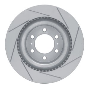 Lexus GX550 Brake Rotor (1) - Front Left - DFC - Slotted Geoperformance - `22-`25