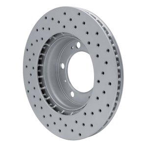 Porsche Boxster Brake Rotor (1) - Front Left - DFC - Drilled Geoperformance - `97-`04