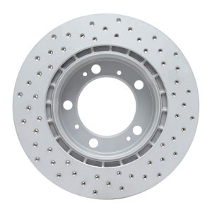 Porsche Boxster Brake Rotor (1) - Rear Left - DFC - Drilled Geoperformance - `97-`04