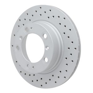 Porsche Boxster Brake Rotor (1) - Rear Left - DFC - Drilled Geoperformance - `97-`04