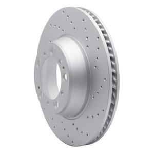 Porsche 911 Brake Rotor (1) - Rear - DFC - Drilled Geoperformance - `99-`23