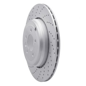 Land Rover Range Rover Sport Brake Rotor (1) - Rear Left - DFC - Drilled Geoperf - `10-`13