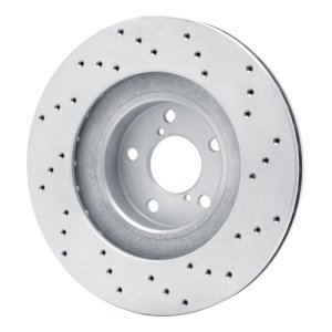 Toyota GR86 Brake Rotor (1) - Front Left - DFC - Drilled Geoperformance - `22-`25