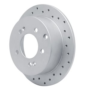 Kia Forte Brake Rotor (1) - Rear Left - DFC - Drilled Geoperformance - `10-`13