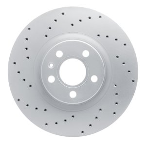 Volvo XC40 Brake Rotor (1) - Front Left - DFC - Geoperformance Rotor - Drilled - `17-`25