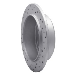 Jeep Wrangler Brake Rotor (1) - Rear Right - DFC - Drilled Geoperformance - `07-`18