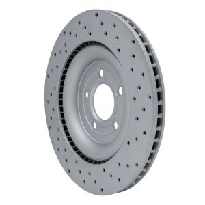 Ford Police Interceptor Utility Brake Rotor (1) - Rear Left - DFC - Geoperf Drilled - `20-`26 Ford Police Interceptor Utility Brake Rotor (1) - Rear Left - DFC - Geoperf Drilled - `20-`26