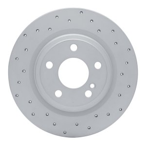 Mercedes-Benz SLK350 Brake Rotor (1) - Rear Right - DFC - Geoperf Drilled - `12-`20