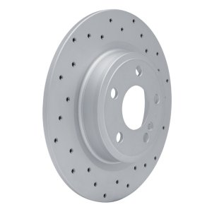 Mercedes-Benz SLK350 Brake Rotor (1) - Rear Right - DFC - Geoperf Drilled - `12-`20