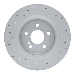 Mercedes-Benz SLK350 Brake Rotor (1) - Rear Right - DFC - Geoperf Drilled - `12-`20
