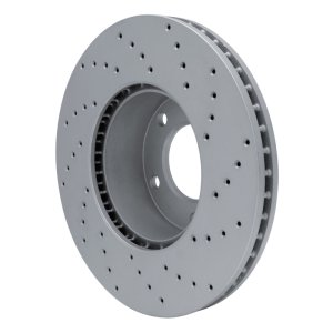 Mercedes-Benz G500 Brake Rotor (1) - Front Left - DFC - Drilled Geoperformance - `08-`18