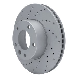 Mercedes-Benz G500 Brake Rotor (1) - Front Left - DFC - Drilled Geoperformance - `08-`18