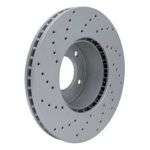 Mercedes-Benz G500 Brake Rotor (1) - Front Right - DFC - Drilled Geoperformance - `08-`18