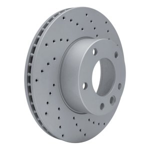 Mercedes-Benz G500 Brake Rotor (1) - Front Right - DFC - Drilled Geoperformance - `08-`18