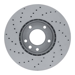 Mercedes-Benz G500 Brake Rotor (1) - Front Right - DFC - Drilled Geoperformance - `08-`18