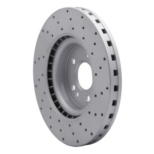 Mercedes-Benz GLE350 Brake Rotor (1) - Front Left - DFC - Drilled Geoperformance - `12-`18