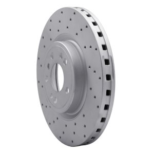 Mercedes-Benz GLE350 Brake Rotor (1) - Front Left - DFC - Drilled Geoperformance - `12-`18