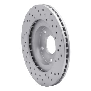 Infiniti I35 Brake Rotor (1) - Front Left - DFC - Drilled Geoperformance - `02-`06