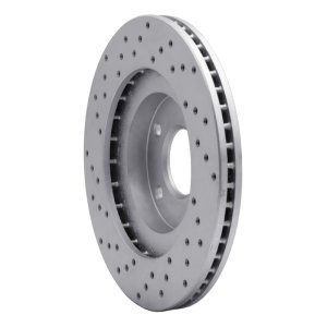 Infiniti I35 Brake Rotor (1) - Front Right - DFC - Drilled Geoperformance - `02-`06