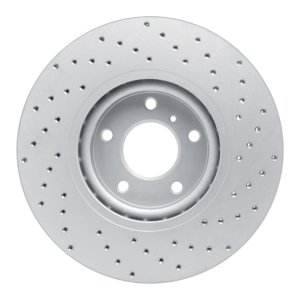 Infiniti G37 Brake Rotor (1) - Front Left - DFC - Geoperformance Drilled - `03-`23