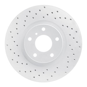 Infiniti G37 Brake Rotor (1) - Front Left - DFC - Geoperformance Drilled - `03-`23