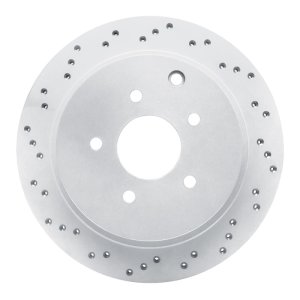 Infiniti M37 Brake Rotor (1) - Rear Left - DFC - Geoperformance, Drilled - `03-`24