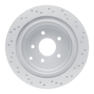 Infiniti M37 Brake Rotor (1) - Rear Left - DFC - Geoperformance, Drilled - `03-`24