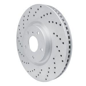 Infiniti G37 Brake Rotor (1) - Front Left - DFC - Geoperformance Drilled - `07-`15