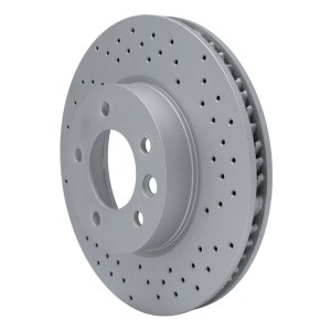 Porsche Cayenne Brake Rotor (1) - Front - DFC - Drilled Geoperformance - `03-`18