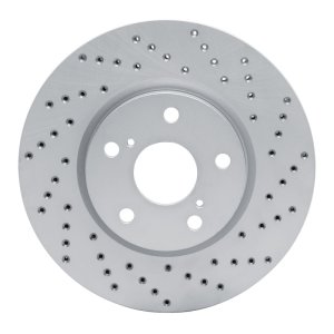 Lexus IS250 Brake Rotor (1) - Right Front - DFC - Geoperformance Rotors - Drilled - `06-`15