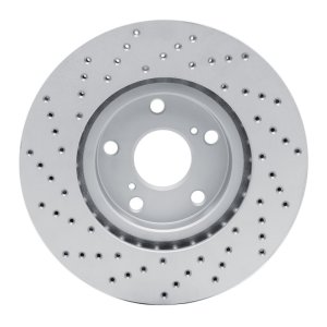 Lexus IS250 Brake Rotor (1) - Right Front - DFC - Geoperformance Rotors - Drilled - `06-`15