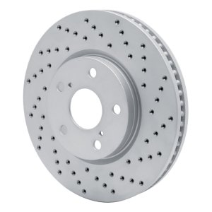 Lexus IS250 Brake Rotor (1) - Right Front - DFC - Geoperformance Rotors - Drilled - `06-`15