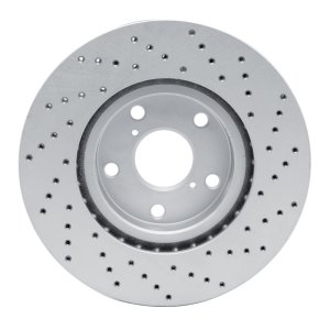Lexus Gs300 Brake Rotor (1) - Front Left - DFC - Drilled Geoperformance - `06-`15