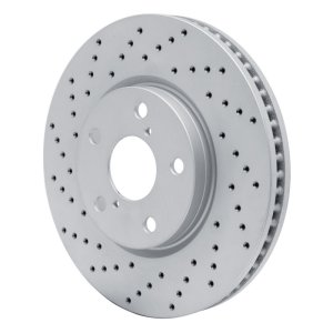 Lexus Gs300 Brake Rotor (1) - Front Left - DFC - Drilled Geoperformance - `06-`15