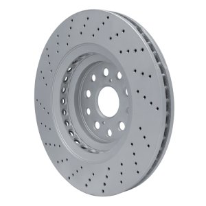 Lexus LS600h Brake Rotor (1) - Right Front - DFC - Geoperf Drilled - `07-`23