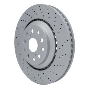 Lexus LS600h Brake Rotor (1) - Right Front - DFC - Geoperf Drilled - `07-`23
